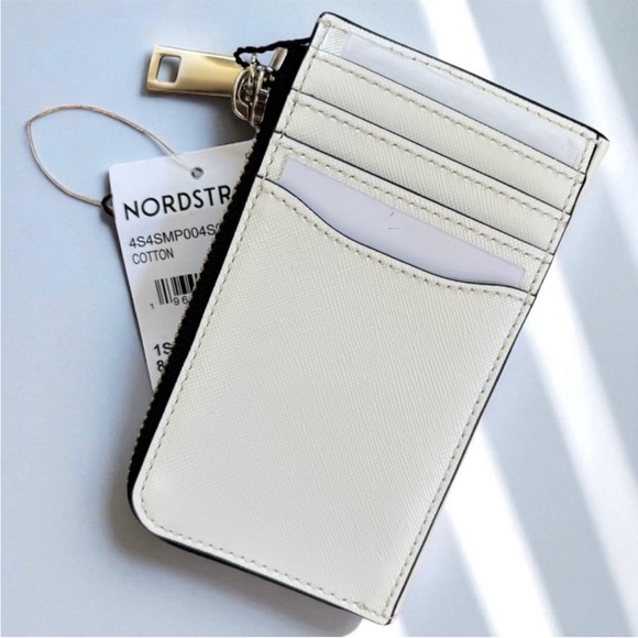 MARC JACOBS Small Zip Card Wallet in Cotton (NWT) - Picture 3 of 6